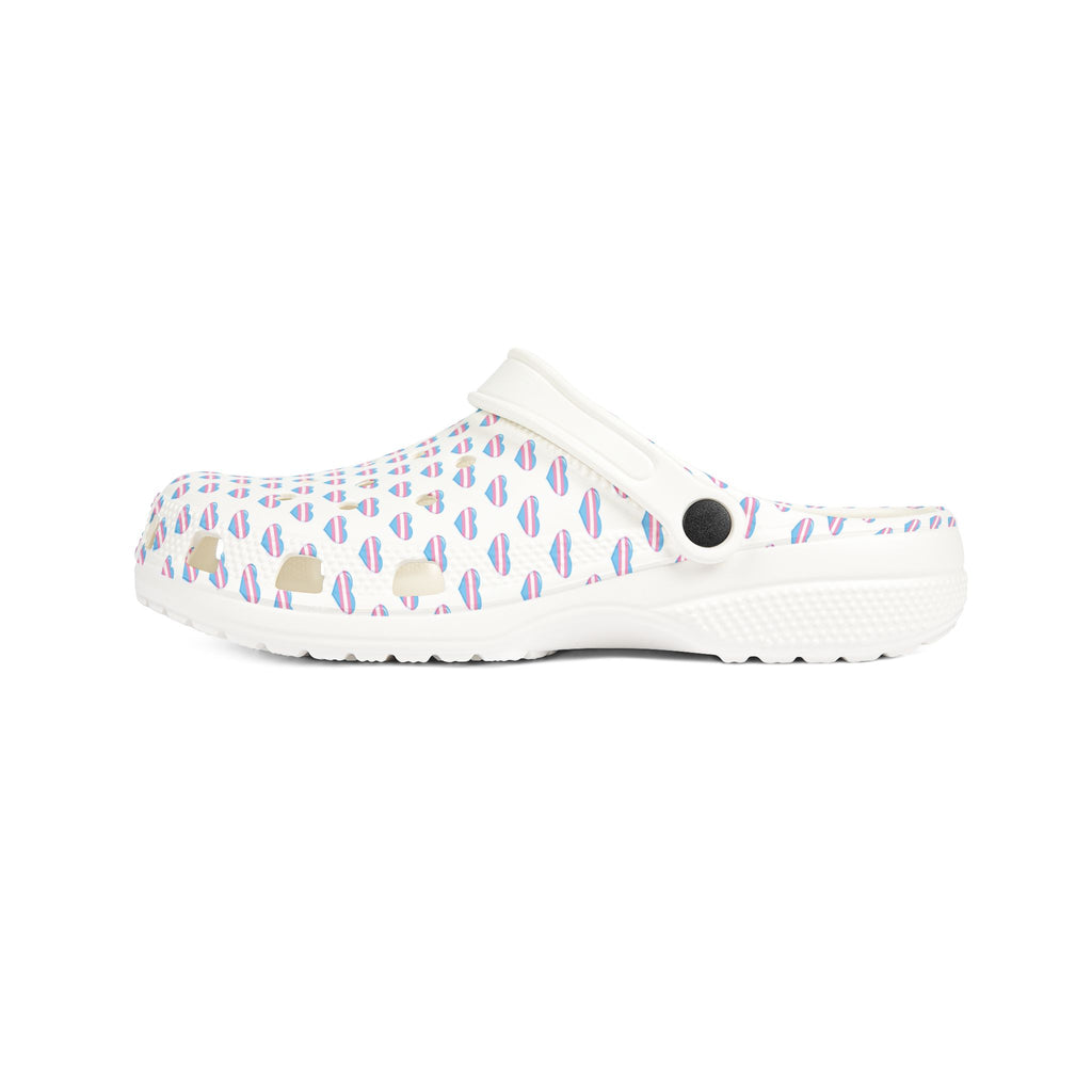 Trans Pride Heart-EVA Foam Rubber Shoes (AOP)