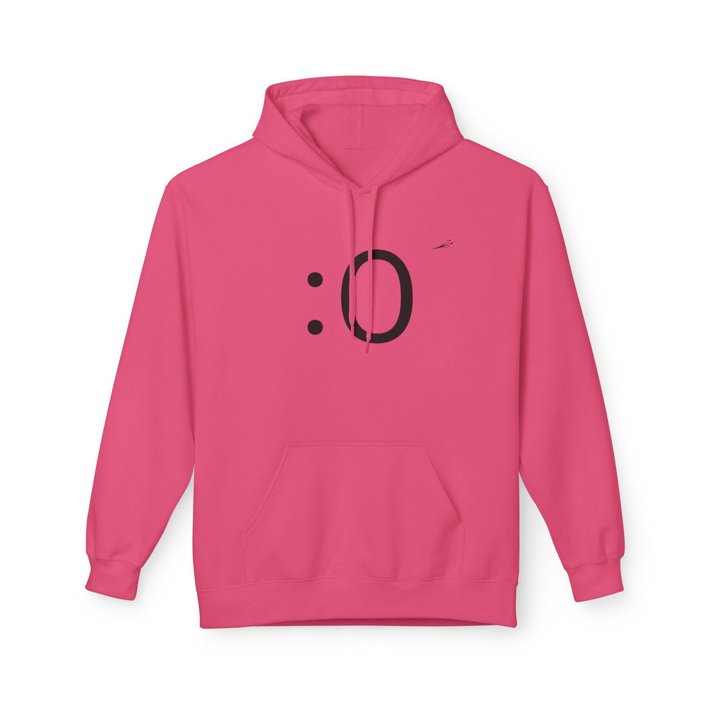 Smiley Face Hoodie – Minimal Emoticon Graphic Pullover