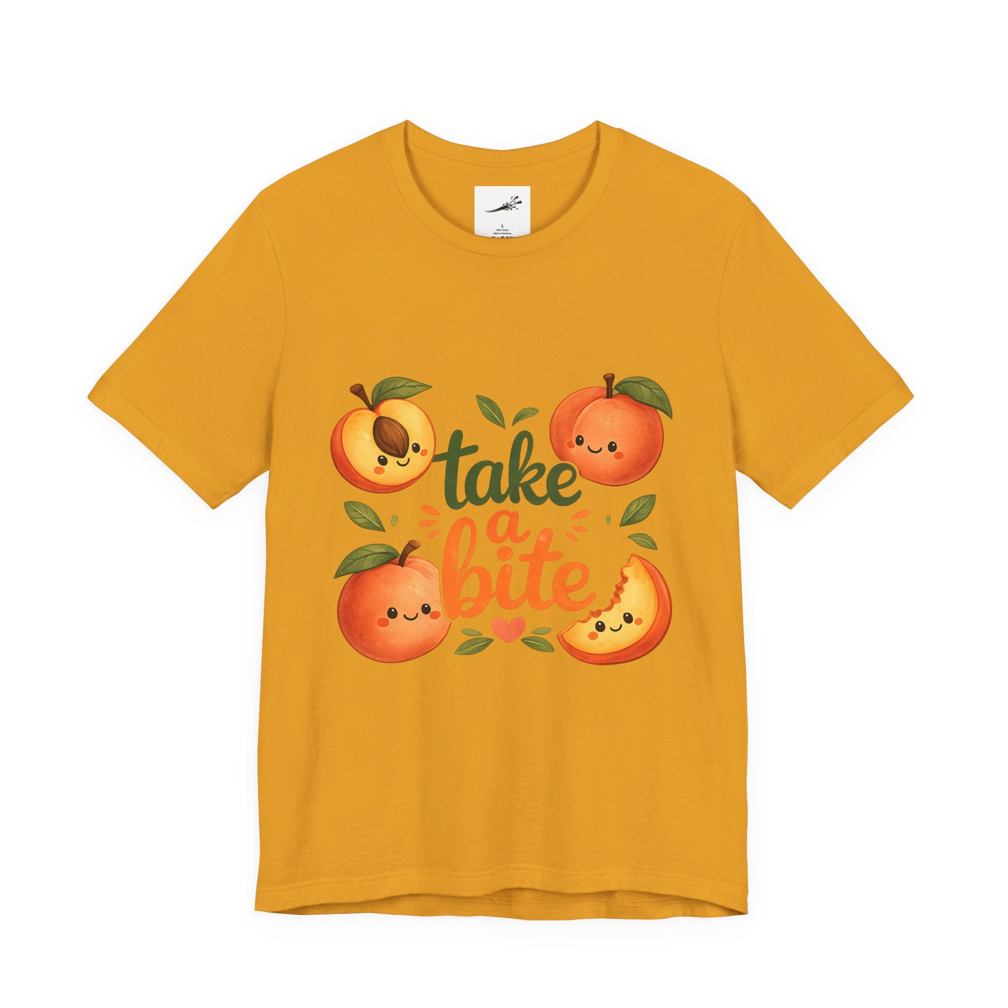 Peach "Take a Bite" Graphic Tee