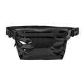Clear & Black Transparent Fanny Pack — Stadium-Approved PVC Waist Bag