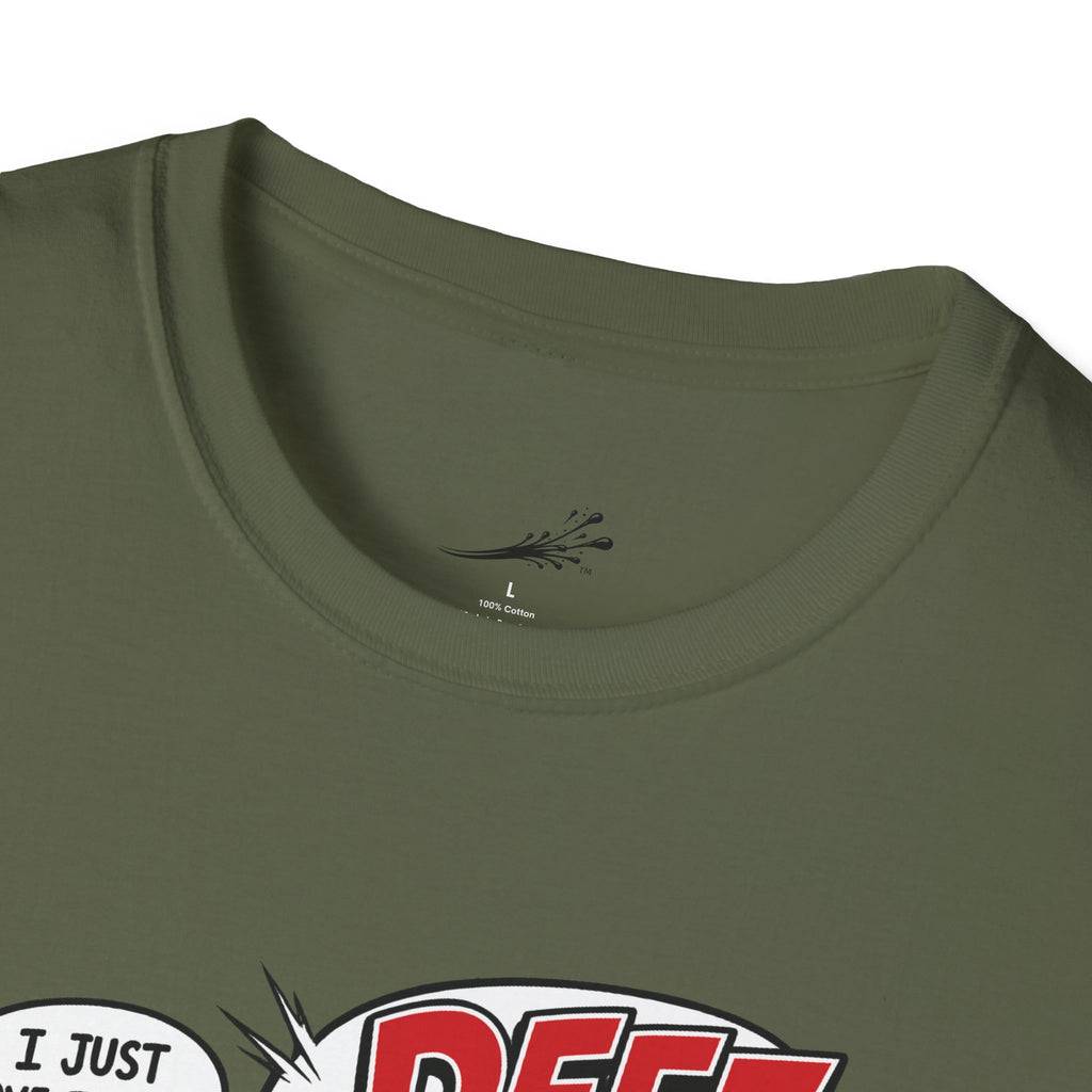 Funny Squirrel T‑Shirt — Cartoon 'Deez Nuts!' Graphic Tee