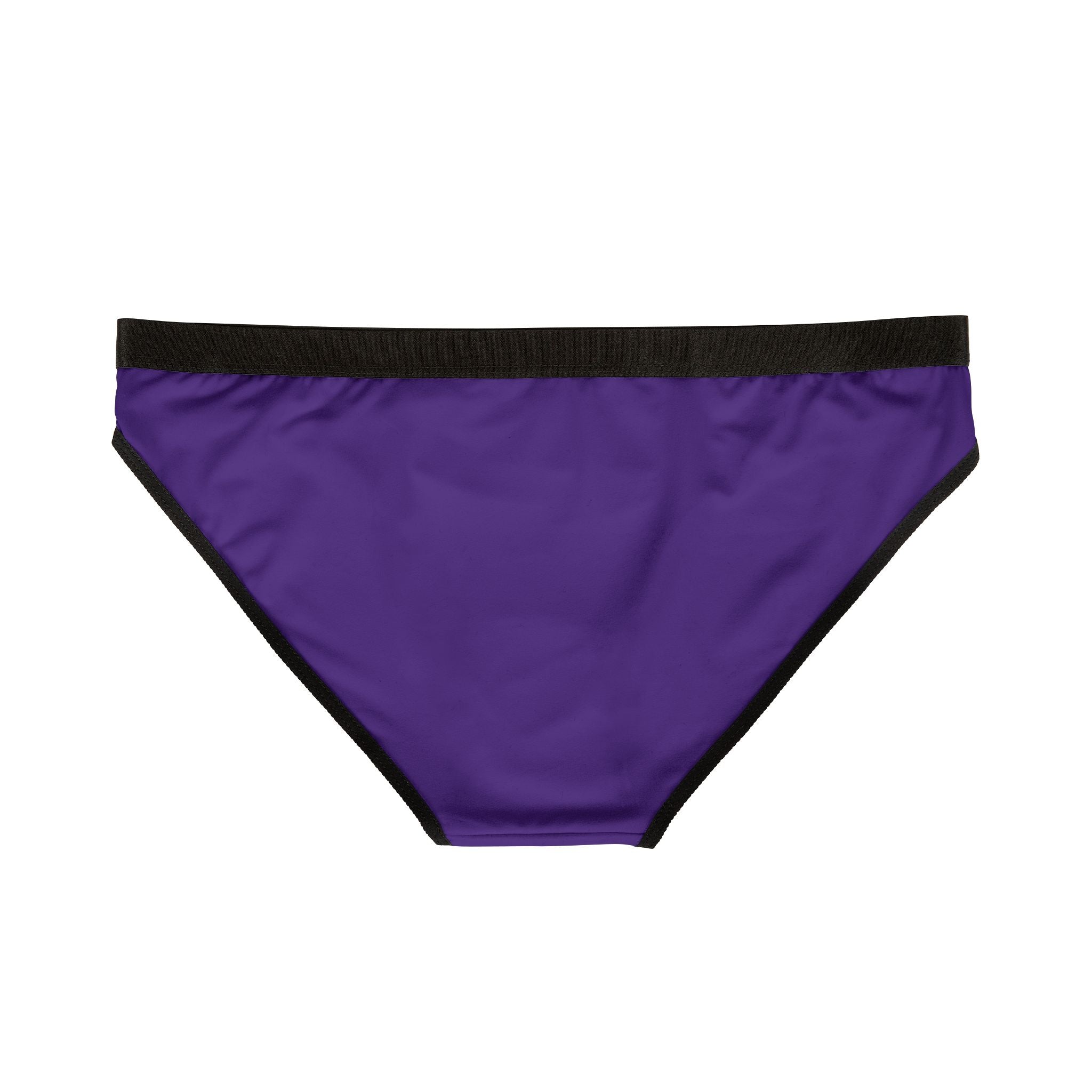 Cat Lover Bikini Briefs — "Want to see" Pink Cat Graphic Women's Underwear
