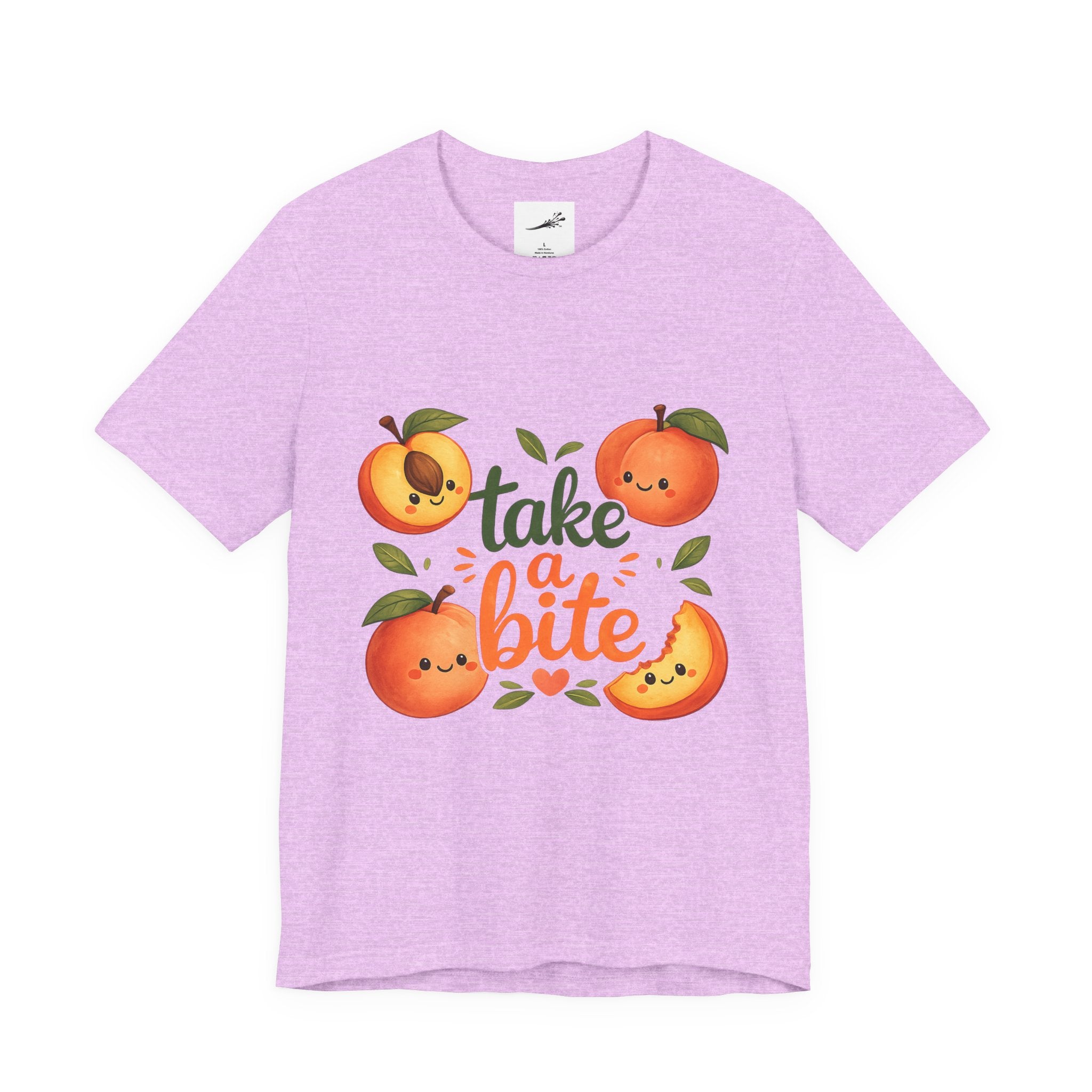 Peach "Take a Bite" Graphic Tee