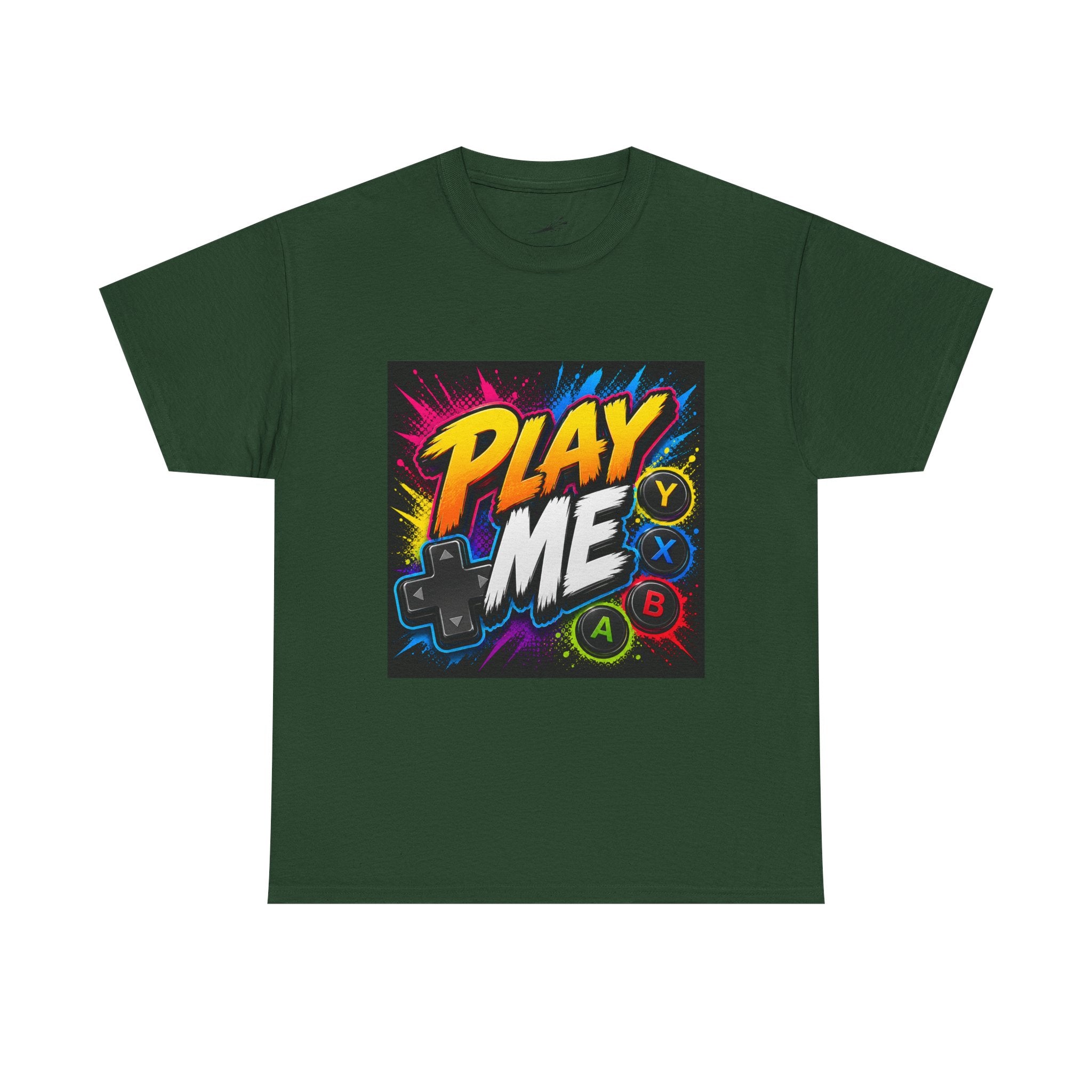 Play Me Gamer T‑Shirt — Retro Controller Graphic Tee