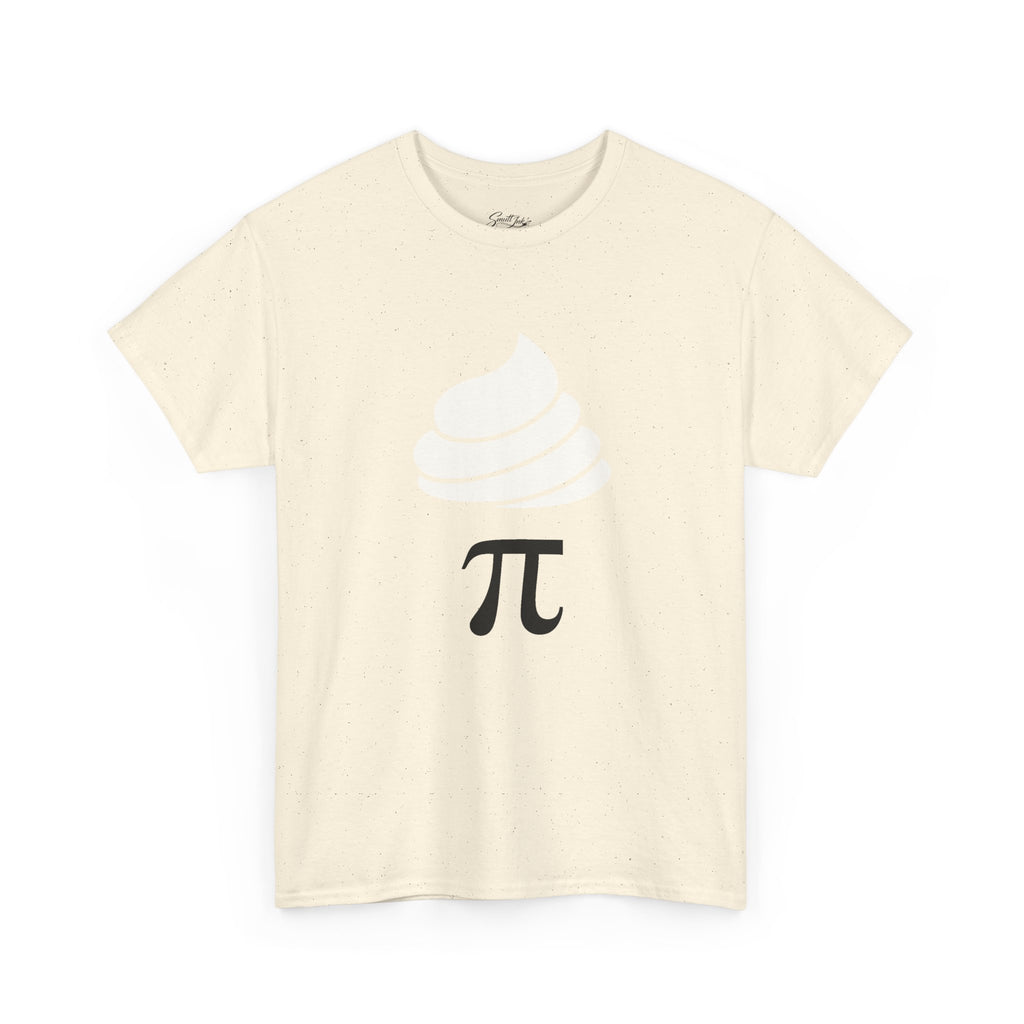 Pi Symbol T‑Shirt — Minimal Math Nerd Tee for Pi Day & Everyday