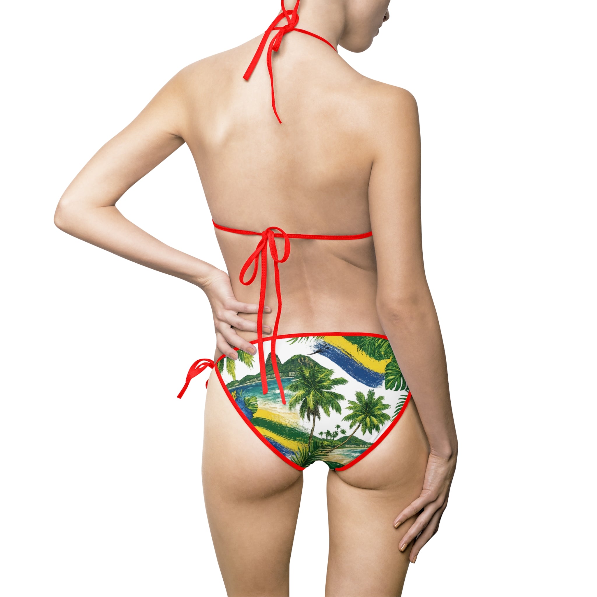 Brazil Triangle Bikini — Women's Tie-Side Swimsuit