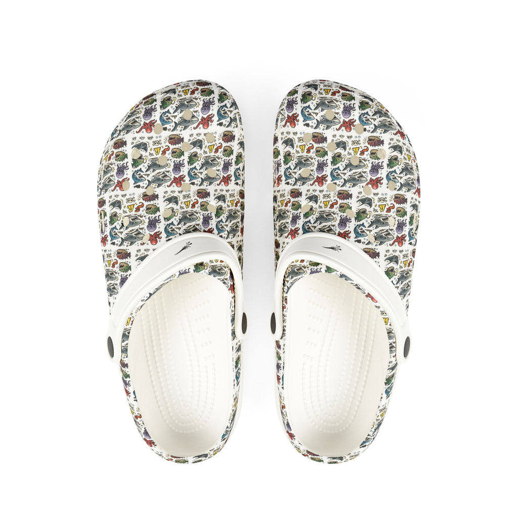 Sea creatures-EVA Foam Rubber Shoes (AOP)