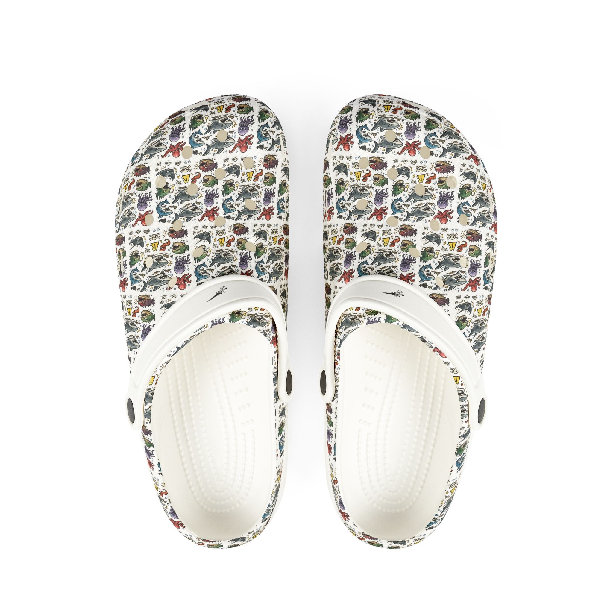 Sea creatures-EVA Foam Rubber Shoes (AOP)