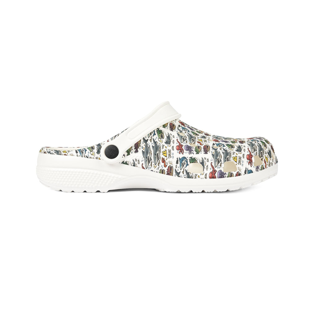 Sea creatures-EVA Foam Rubber Shoes (AOP)