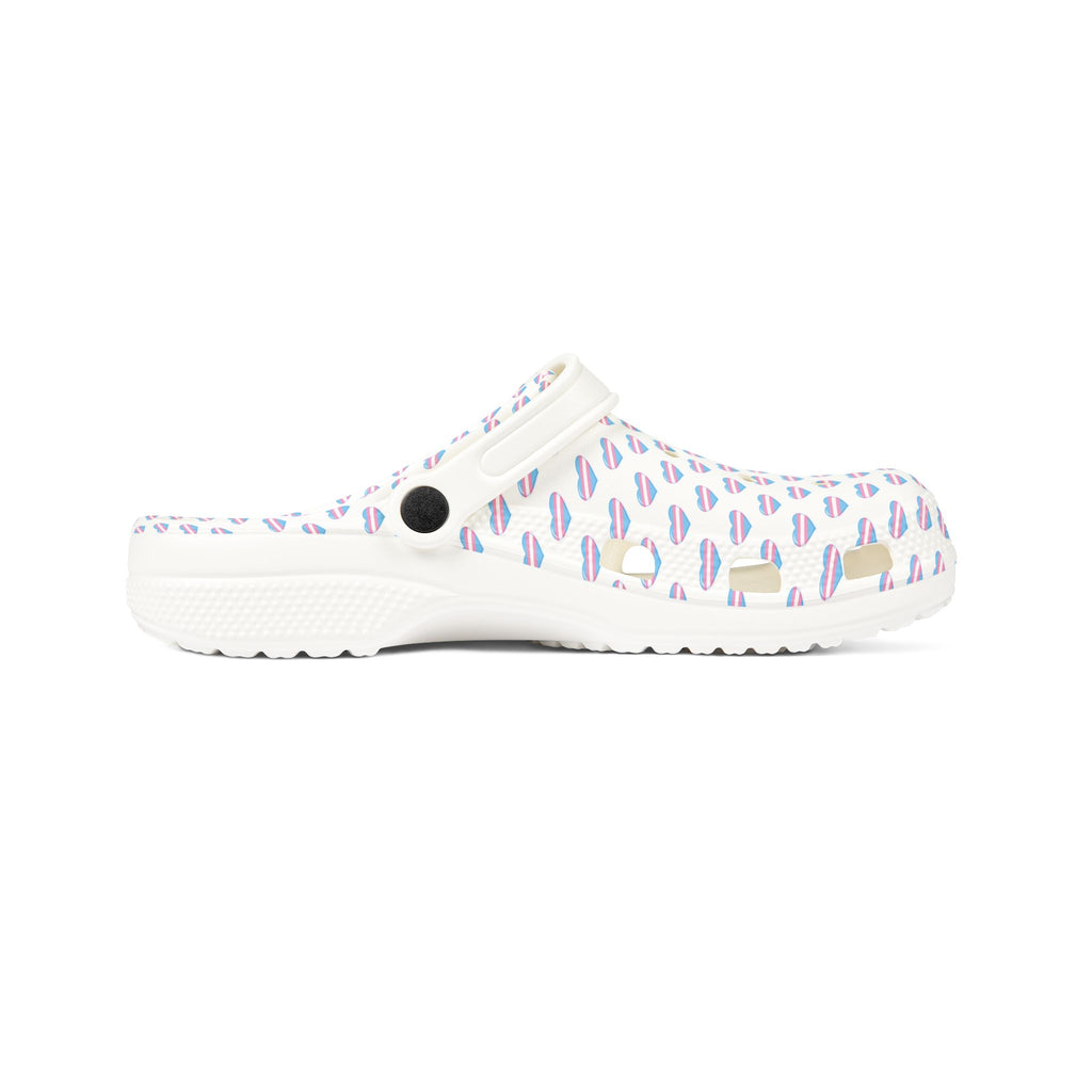 Trans Pride Heart-EVA Foam Rubber Shoes (AOP)