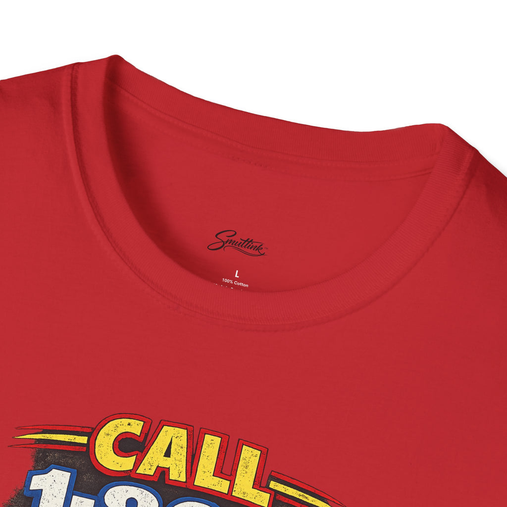 Call 1-800-Fuck-Off Graphic T-Shirt — Funny Novelty Tee for Sarcastic Humor