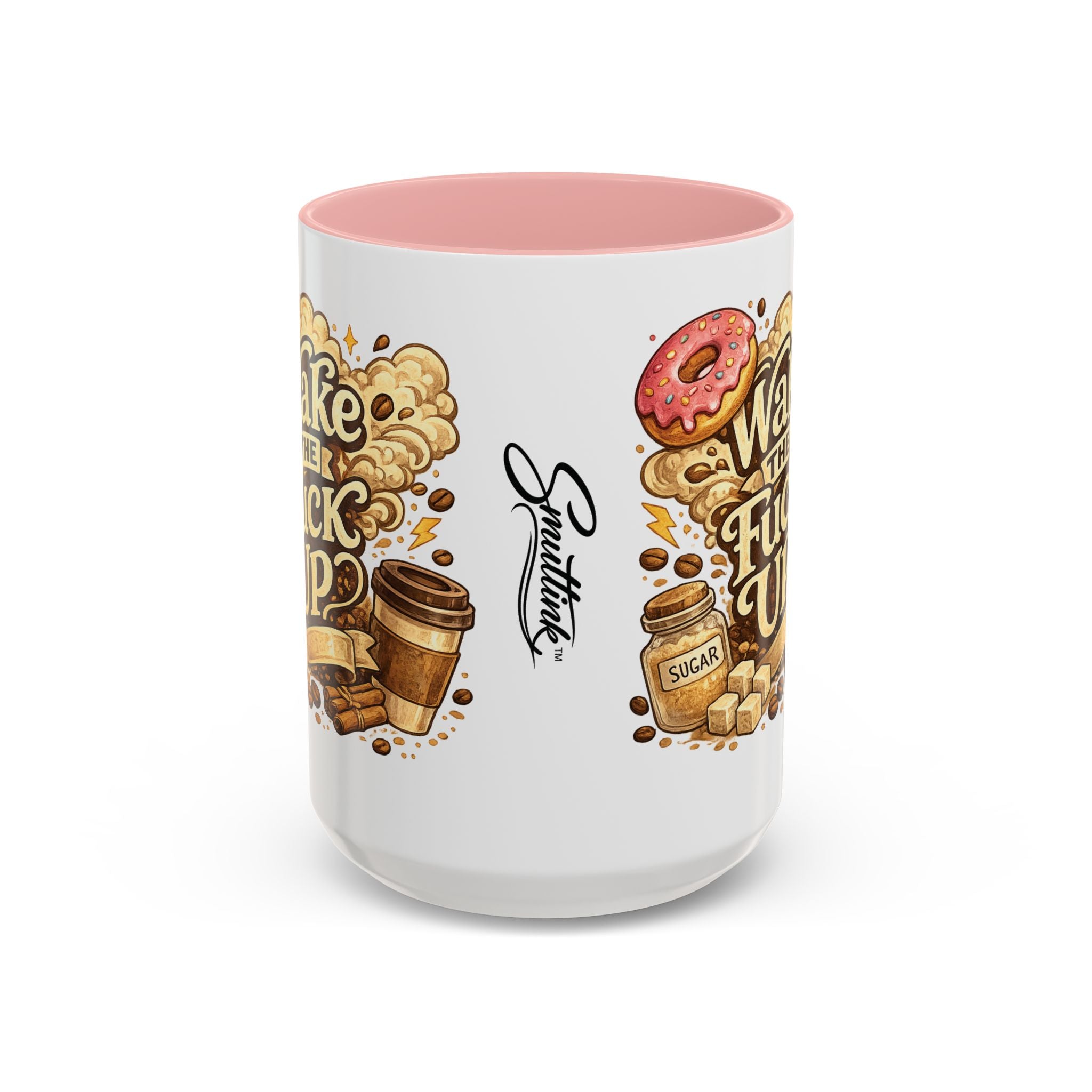 Wake The F*** Up Coffee Mug — Funny Morning Caffeine Gift (11/15oz)